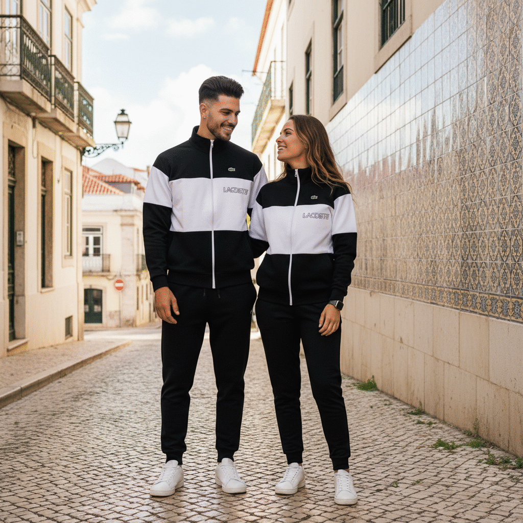 FT Lacoste Preto-Branco